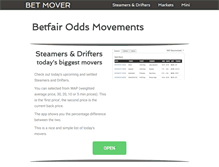 Tablet Screenshot of betmover.com